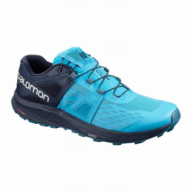 Zapatillas Trail Running Salomon Hombre Azules - Salomon Argentina ULTRA /PRO ,072916-GLM